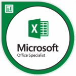 Excel Microsoft Office Specialist badge